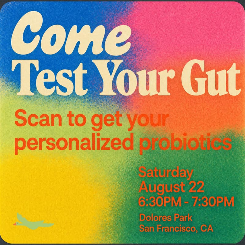 Cover Image for 🪿Gut Health Pop-Up @ Dolores Park