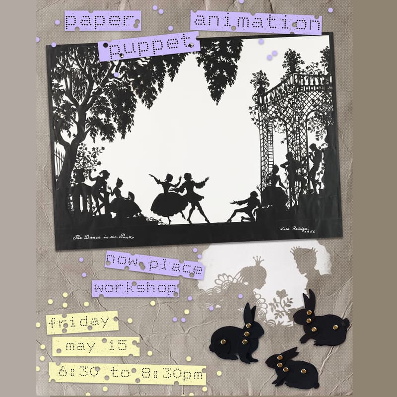 Cover Image for Paper puppet animation workshop ✦ 纸偶动画工作坊