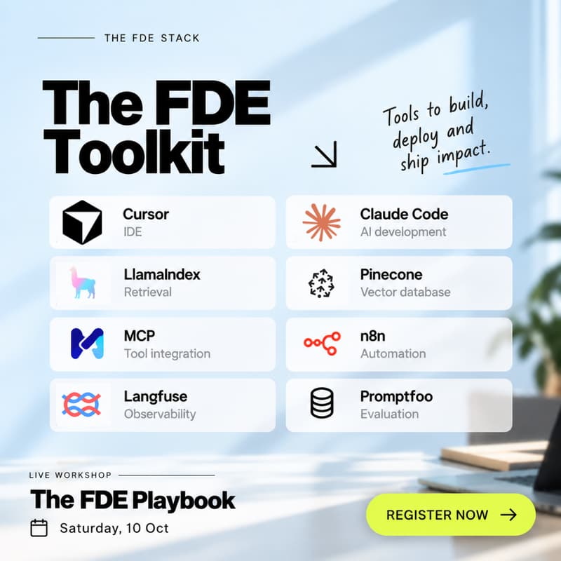 Cover Image for The Forward Deployed Engineer (FDE) Playbook