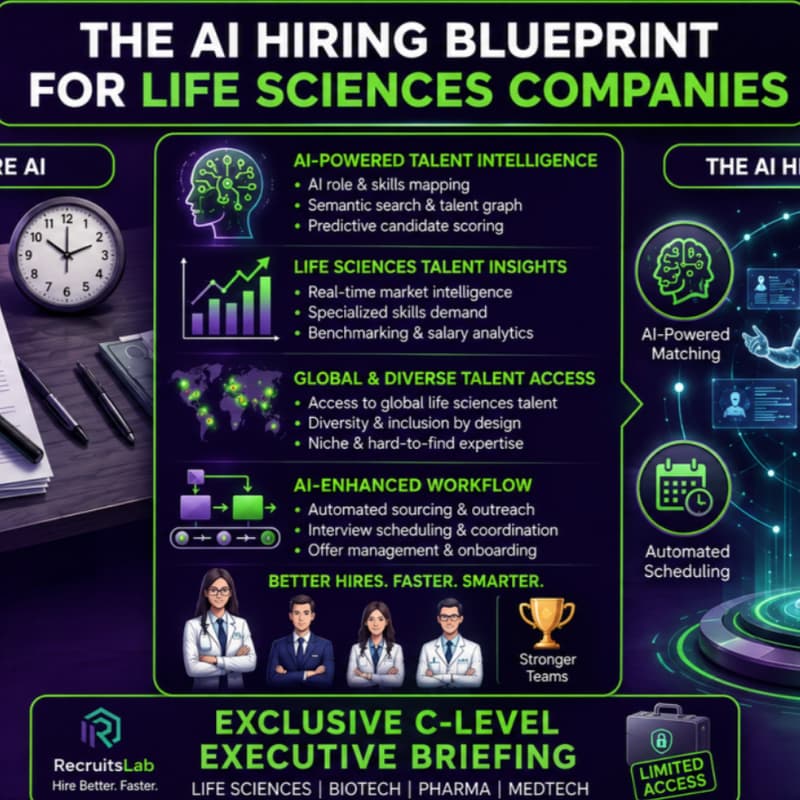 Cover Image for The AI Hiring Blueprint For Life Sciences Companies