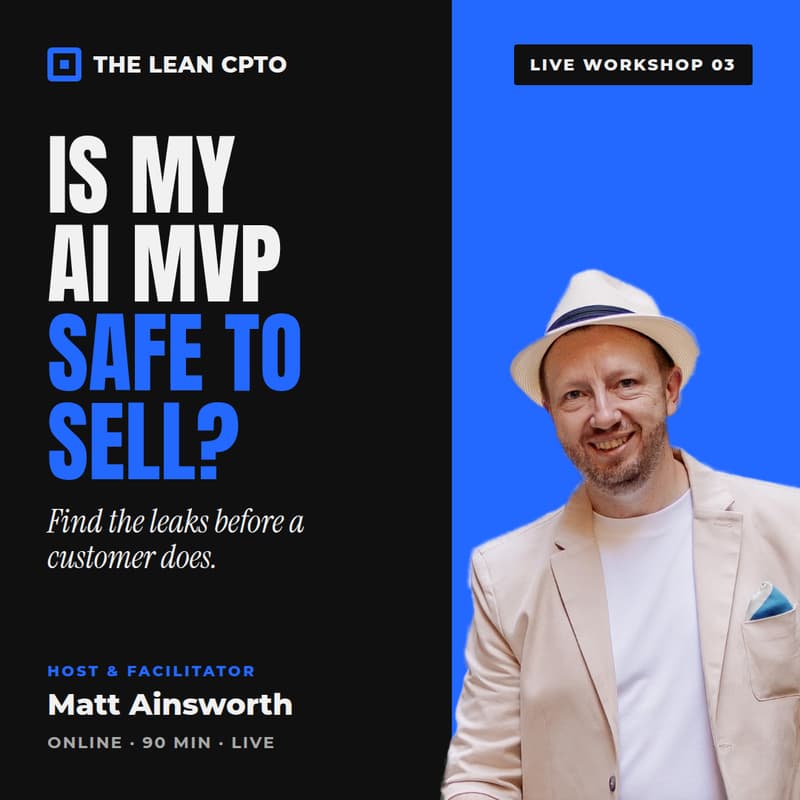 Cover Image for Is My AI MVP Safe to Sell?