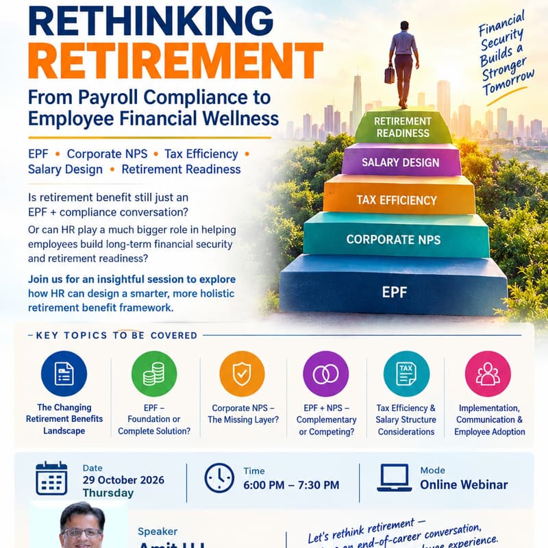Cover Image for RETHINKING RETIREMENTFrom Payroll Compliance to Employee Financial Wellness