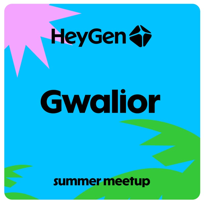 Cover Image for HeyGen User Meetup Gwalior