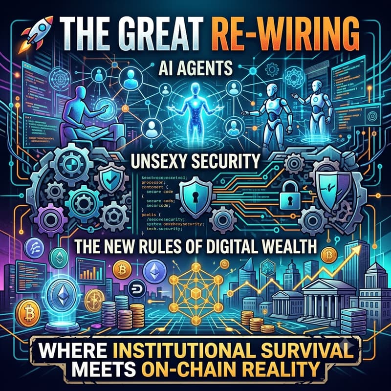 Cover Image for 🚀Cut the hype, show the plumbing: AI Agents, Unsexy Security & The New Rules of Digital Wealth