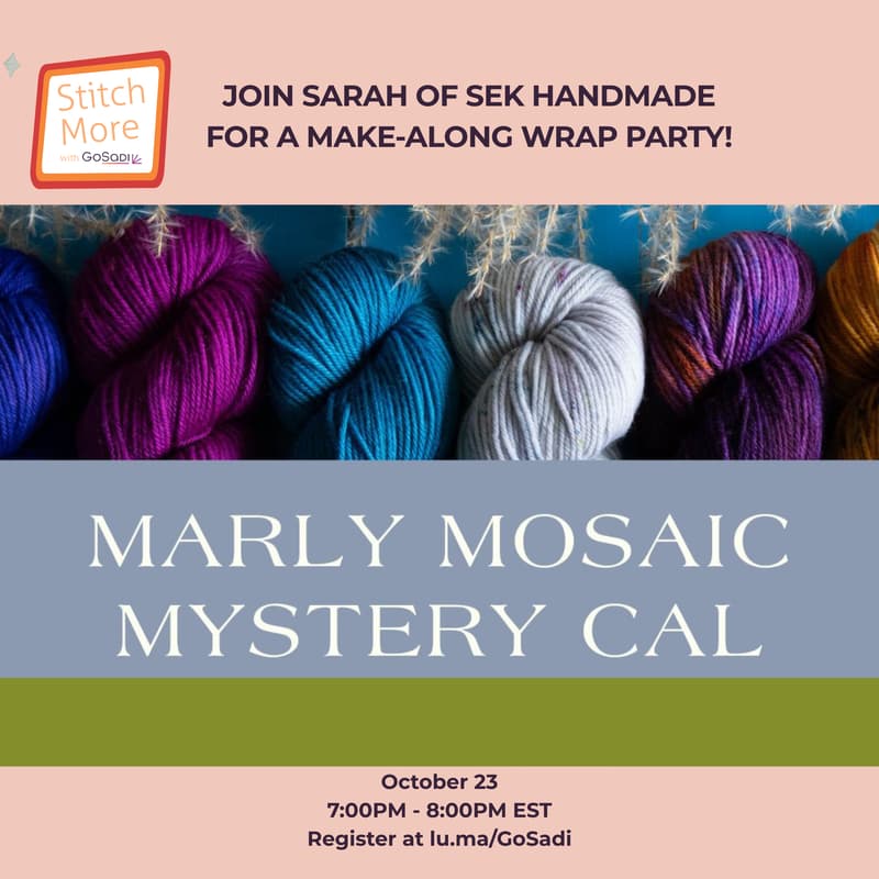 Cover Image for Marley Mosaic Mystery CAL Wrap Party