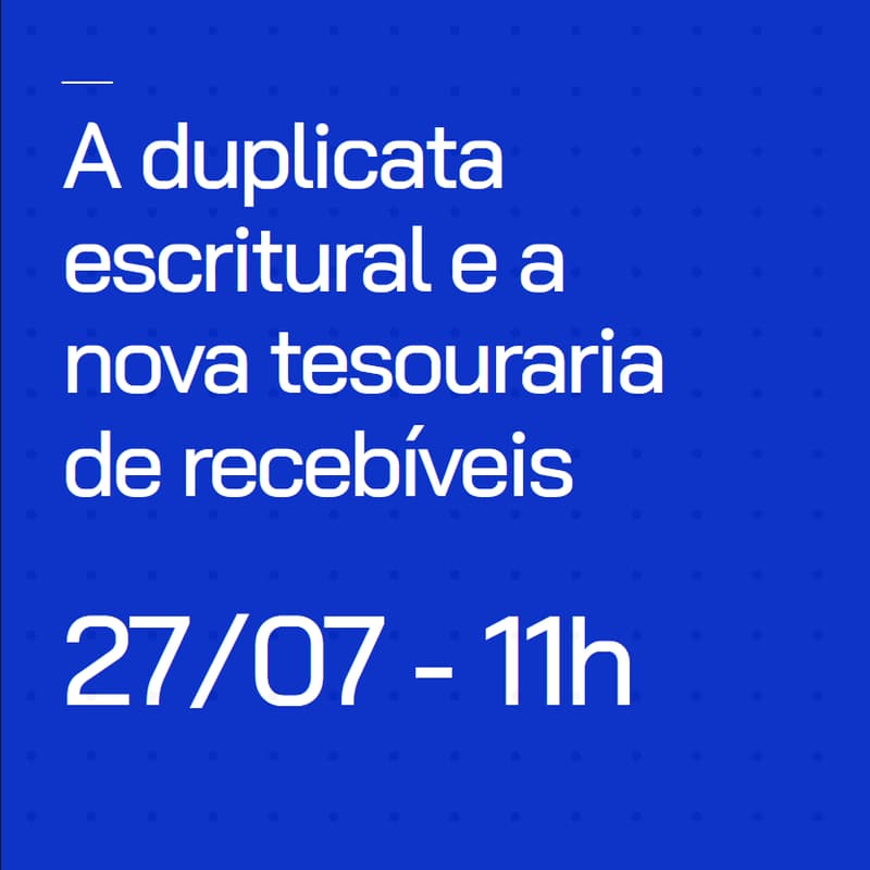 Cover Image for Webinar - Duplicata Escritural