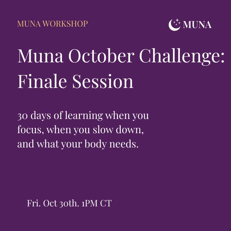 Cover Image for Muna October Challenge: Finale