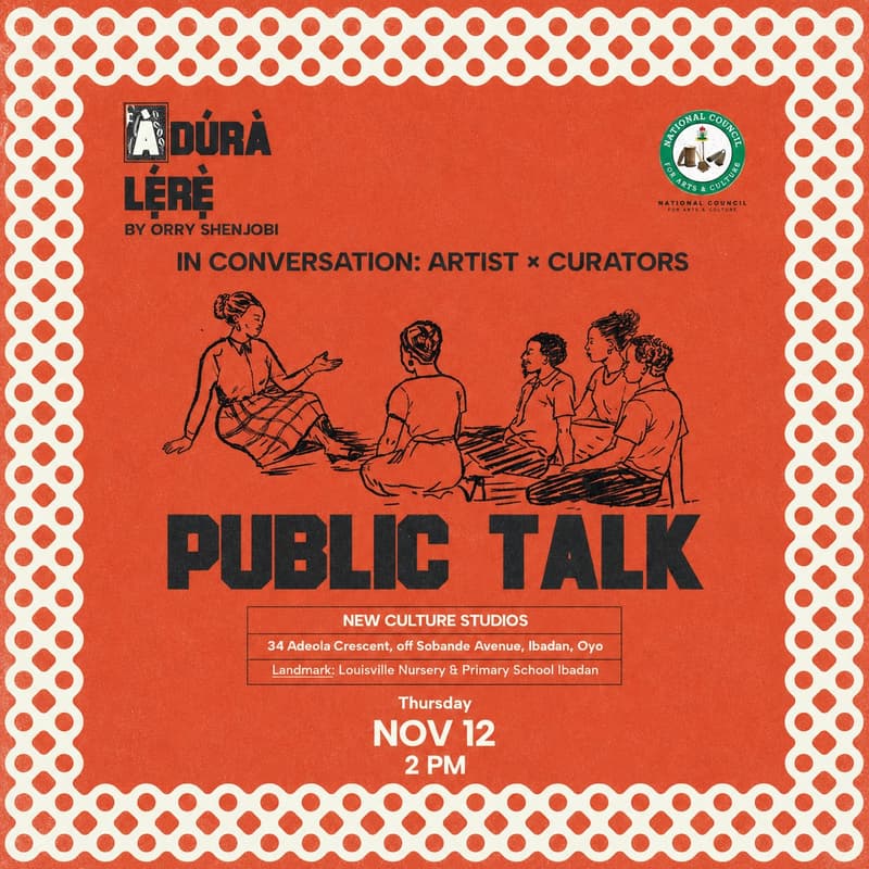 Cover Image for ÀDÚRÀ LẸ́RẸ̀ IN CONVERSATION | ARTIST X CURATORS