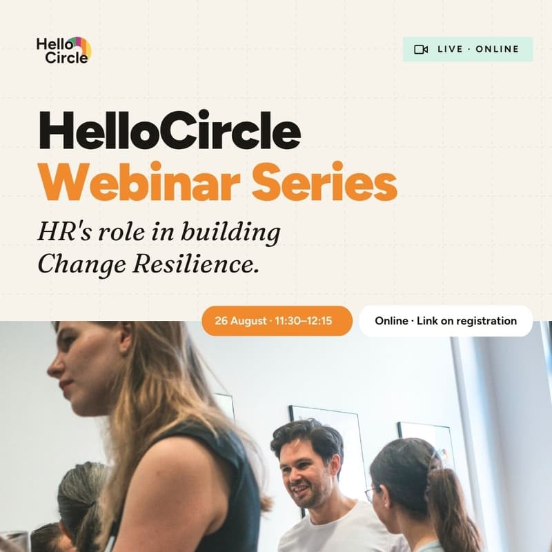 Cover Image for Webinar | HR’s role in building Change Resilience