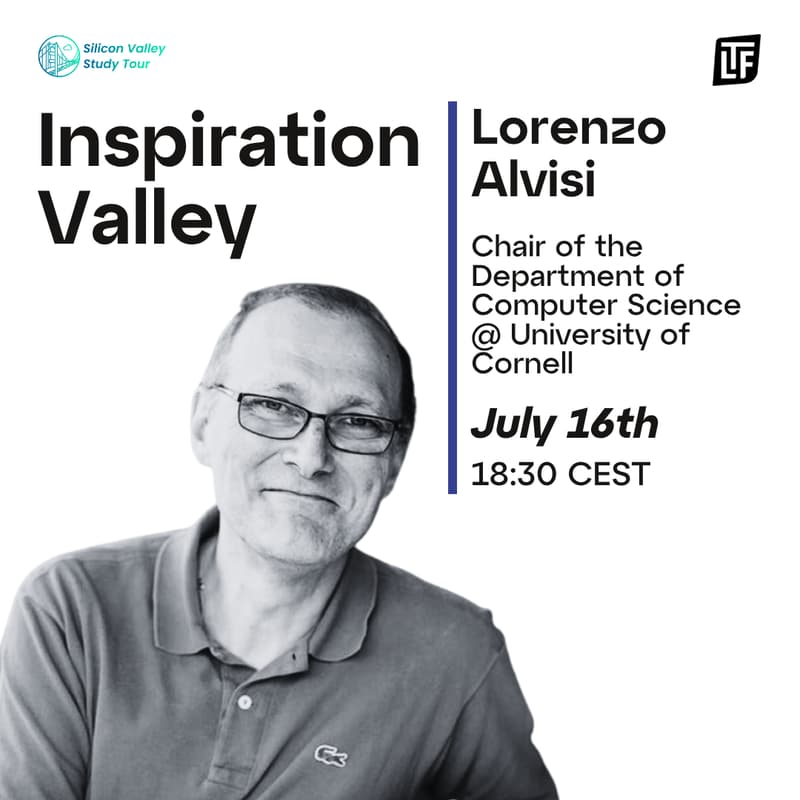 Cover Image for [Webinar] Inspiration Valley - Lorenzo Alvisi