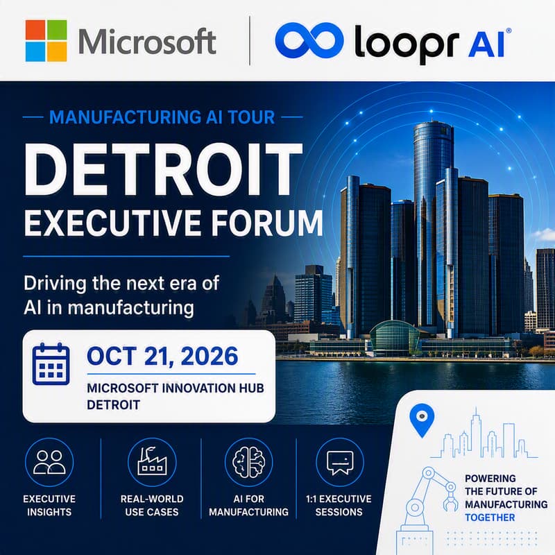 Cover Image for Detroit: Loopr AI - Microsoft Factory AI Tour