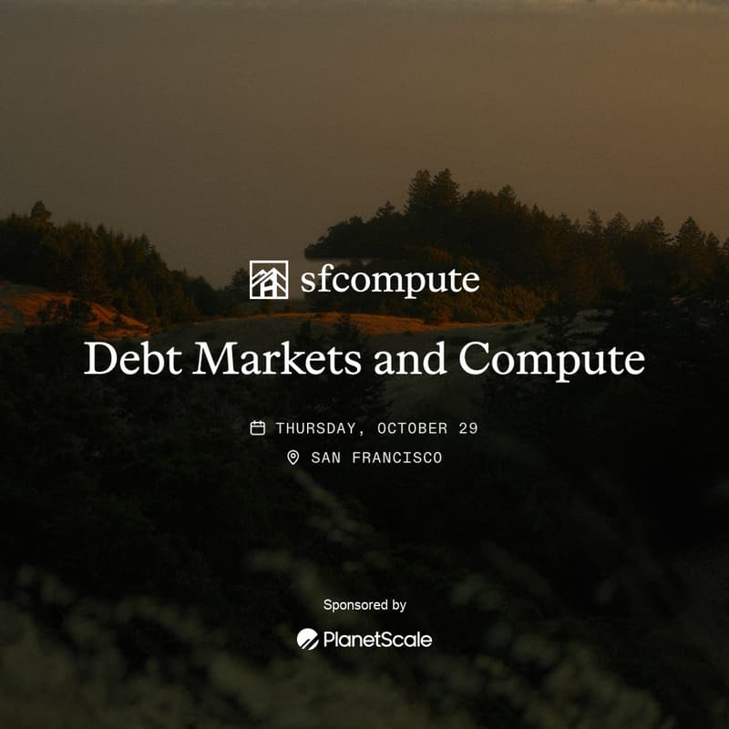 Cover Image for Debt Markets and Compute