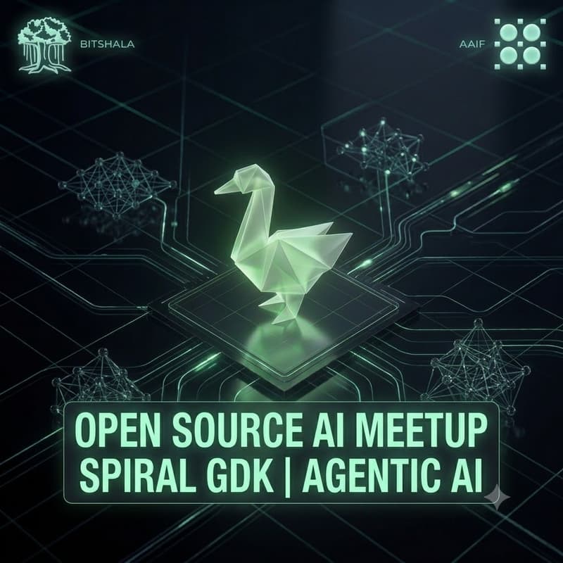 Cover Image for Building Open Source AI: Intro to Goose, GDK & more | Bitshala x AAIF | Delhi