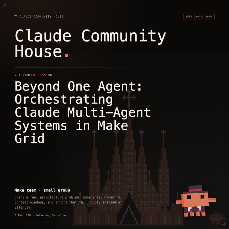 Cover Image for Beyond One Agent - Orchestrating Claude Multi-Agent Systems in Make Grid
