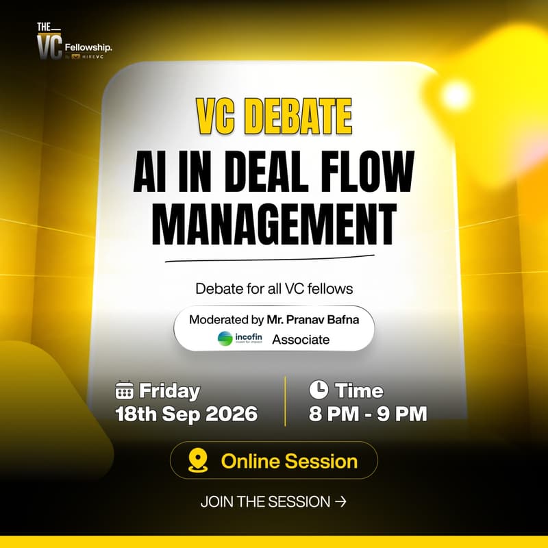 Cover Image for VC Debate - AI in Deal Flow Management