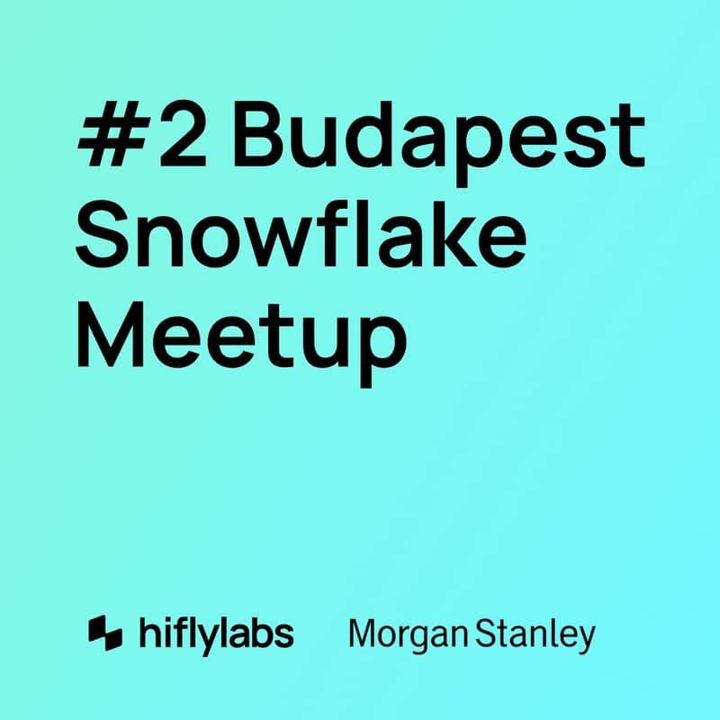 Cover Image for #2 Budapest Snowflake Meetup