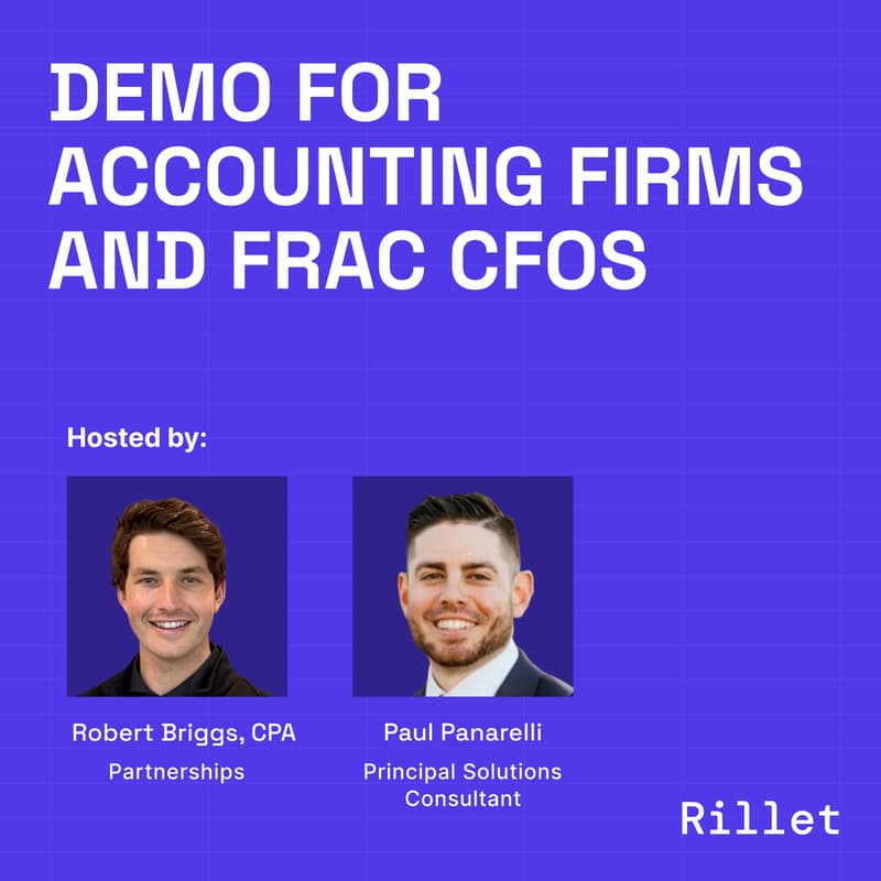 Cover Image for Rillet Demo for Accounting Firms and Fractional CFOs