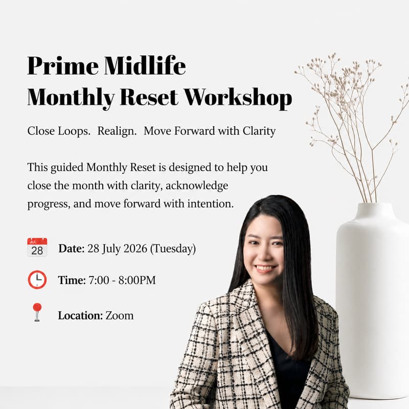 Cover Image for Prime Midlife July Reset Workshop
