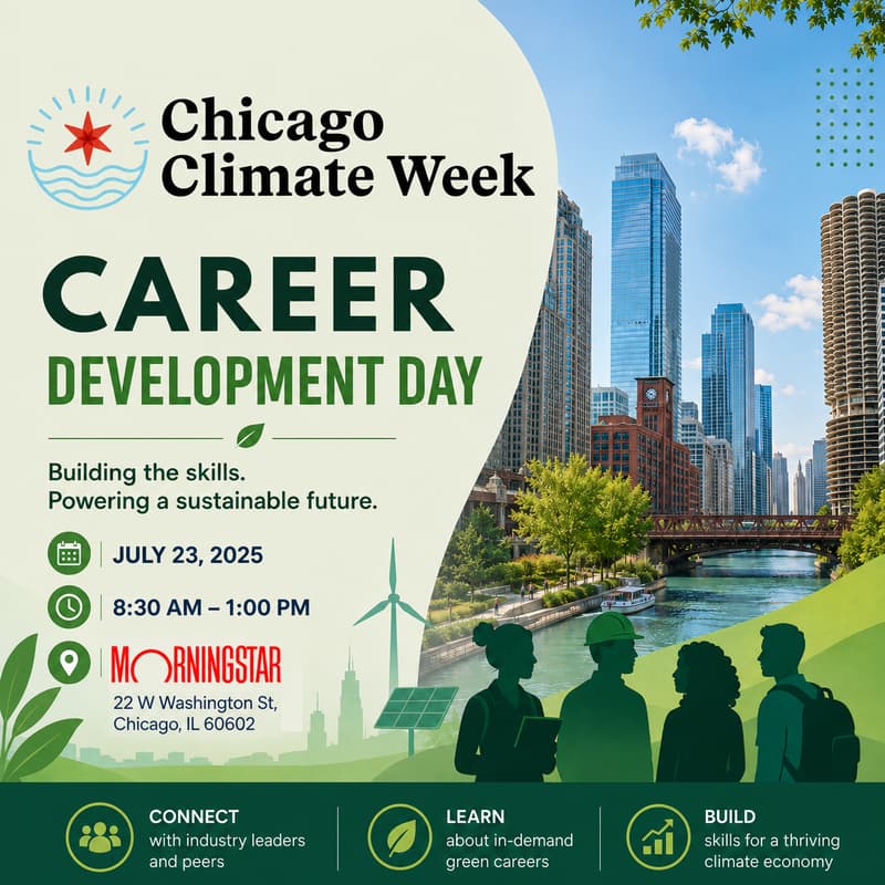 Cover Image for Chicago Climate Week's Career Development Day