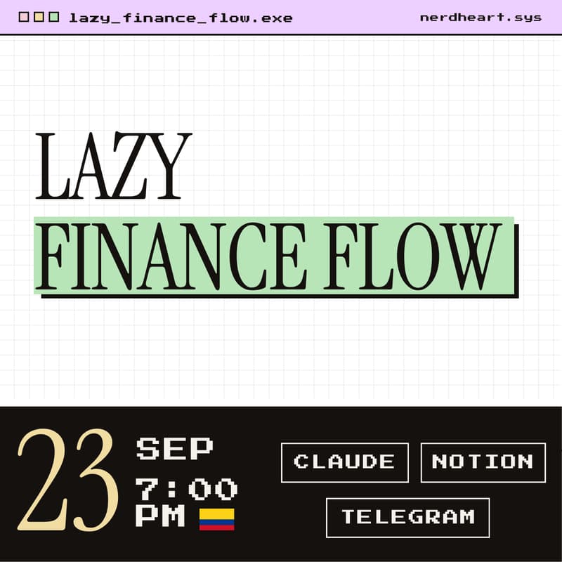 Cover Image for Lazy Finance Flow