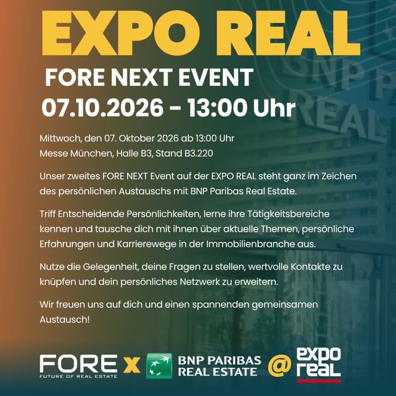Cover Image for FORE NEXT x BNPPRE @EXPO REAL