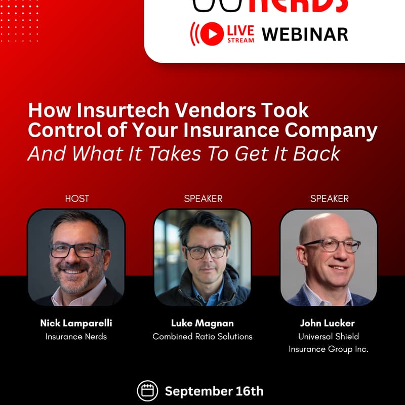 Cover Image for How Insurtech Vendors Took Control of Your Insurance Company And What It Takes To Get It Back
