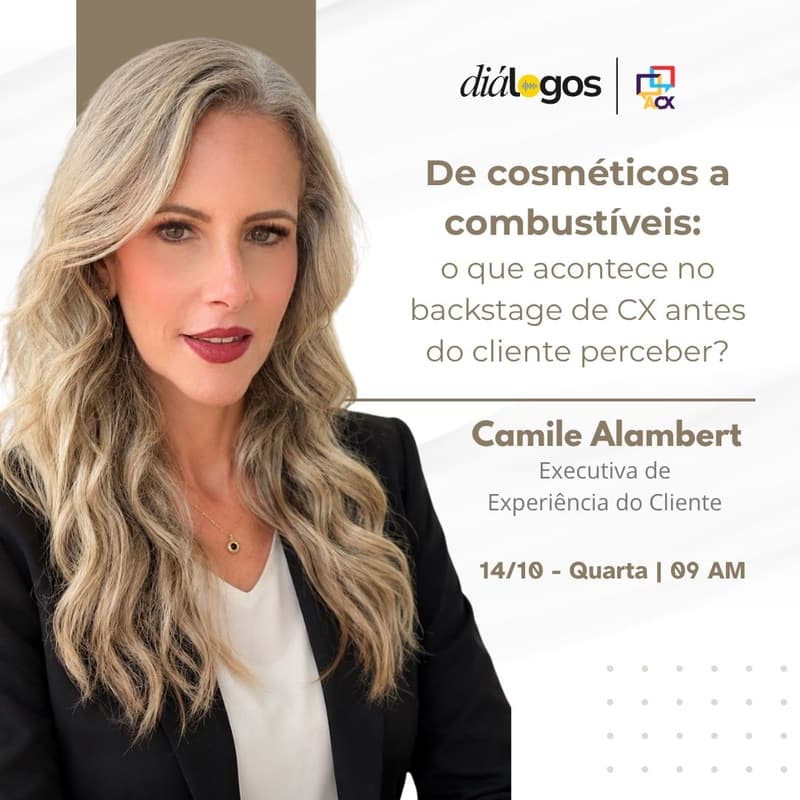 Cover Image for Diálogos | ACX - De cosméticos a combustíveis: o que acontece no backstage de CX antes do cliente perceber?