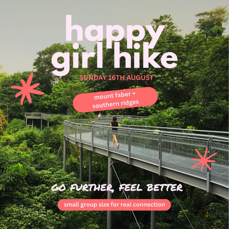 Cover Image for Happy Girl Hike: Mount Faber + Southern Ridges