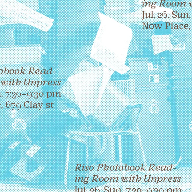 Cover Image for 📚 Riso Photobook Reading Room with Unpress
