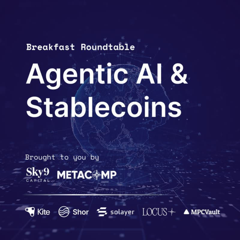 Cover Image for Agentic AI & Stablecoins: Breakfast Roundtable