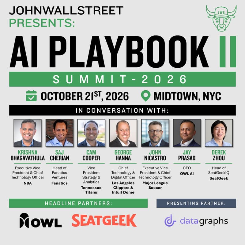Cover Image for JohnWallStreet Presents: The AI Playbook II Summit