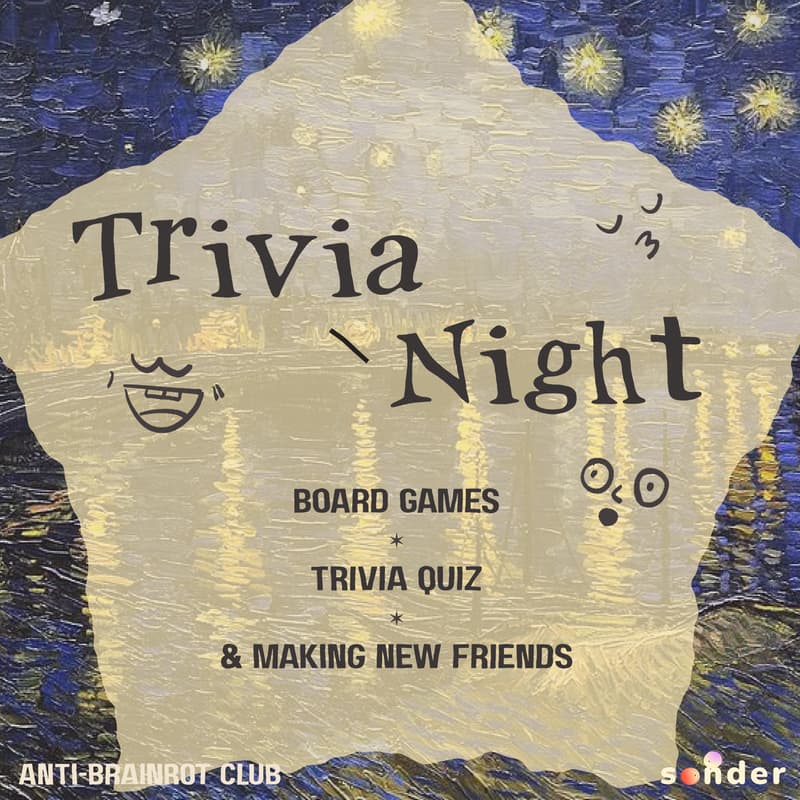 Cover Image for Trivia Night with Sonder x ABRC