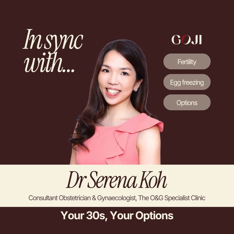 Cover Image for In sync with Dr Serena - Your 30s, Your Options