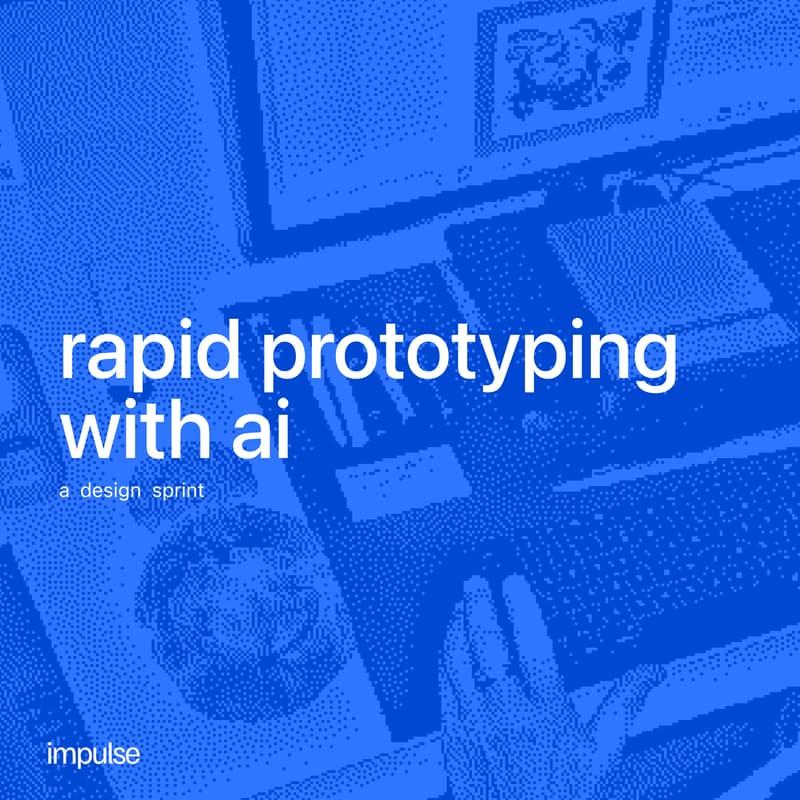 Cover Image for rapid prototyping with ai design sprint