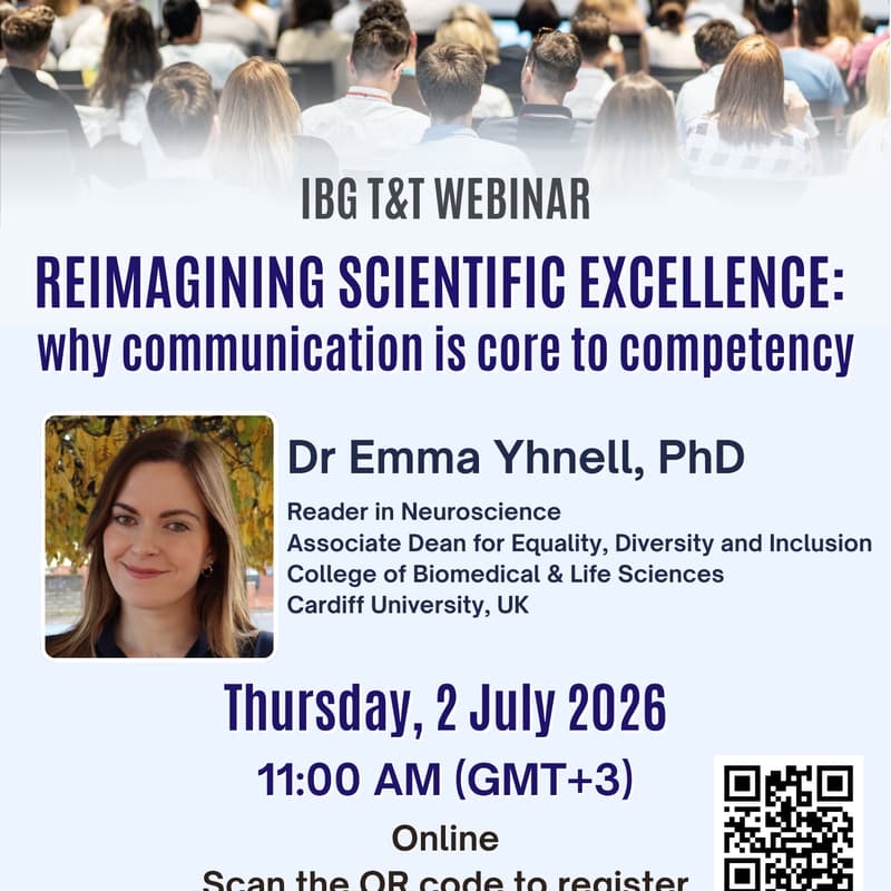 Cover Image for Reimagining Scientific Excellence: Why Communication is Core to Competency by Dr Emma Yhnell