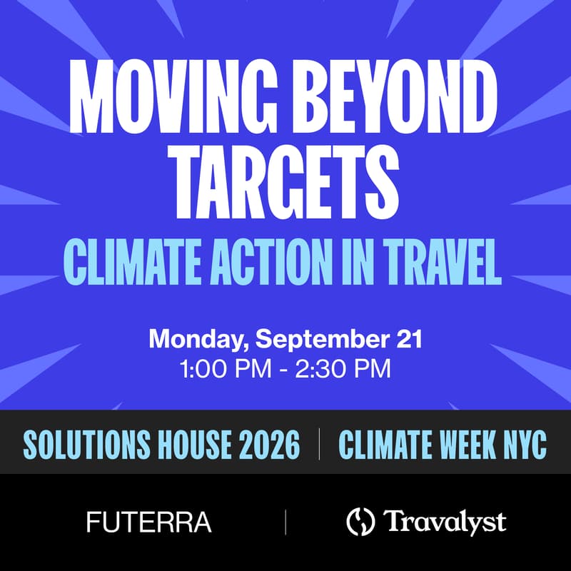 Cover Image for Moving Beyond Targets: Climate Action in Travel