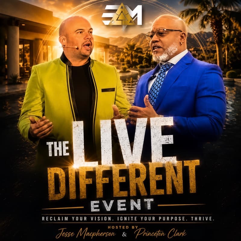 Cover Image for The LIVE Different Event: Reclaim Your Vision. Ignite Your Purpose. Thrive.