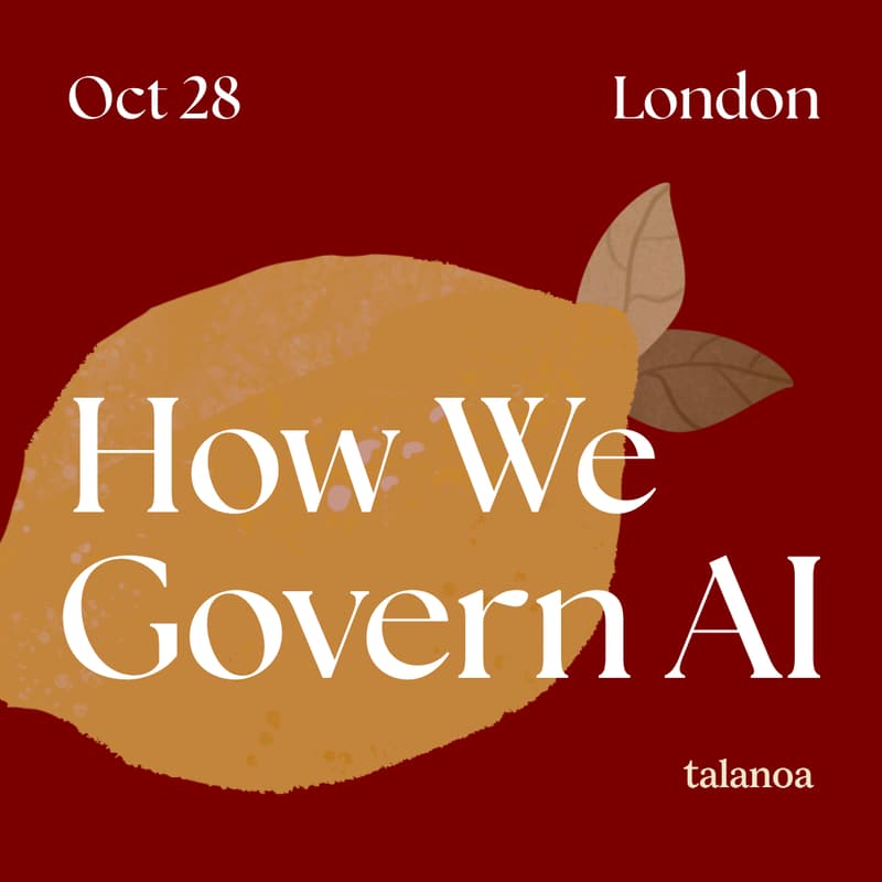 Cover Image for How We Govern AI: Lightning Talks and Drinks