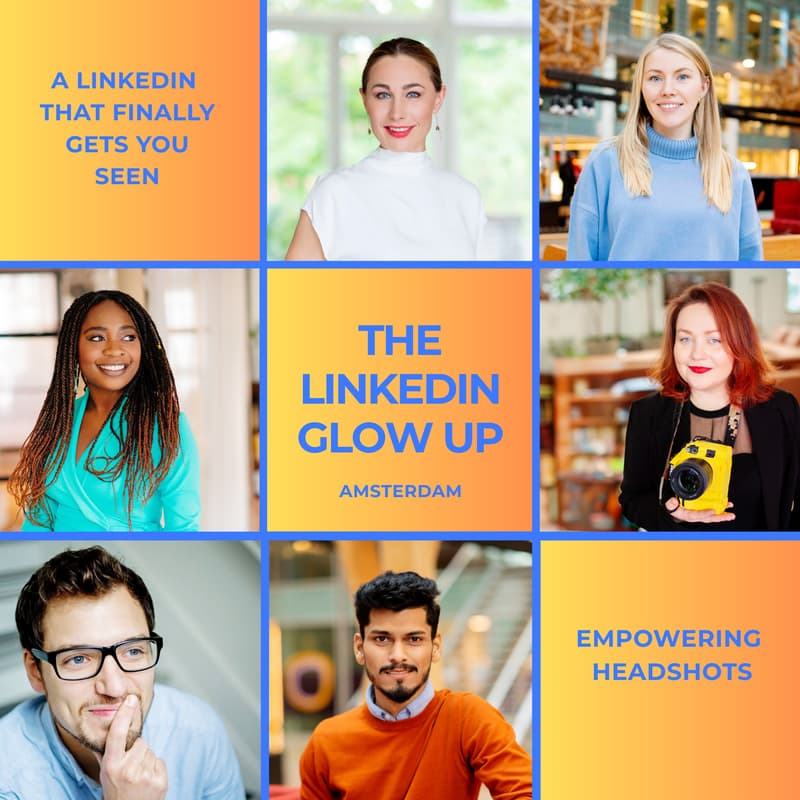 Cover Image for The LinkedIn Glow Up - Photoshoot & Professional Brand Refresh