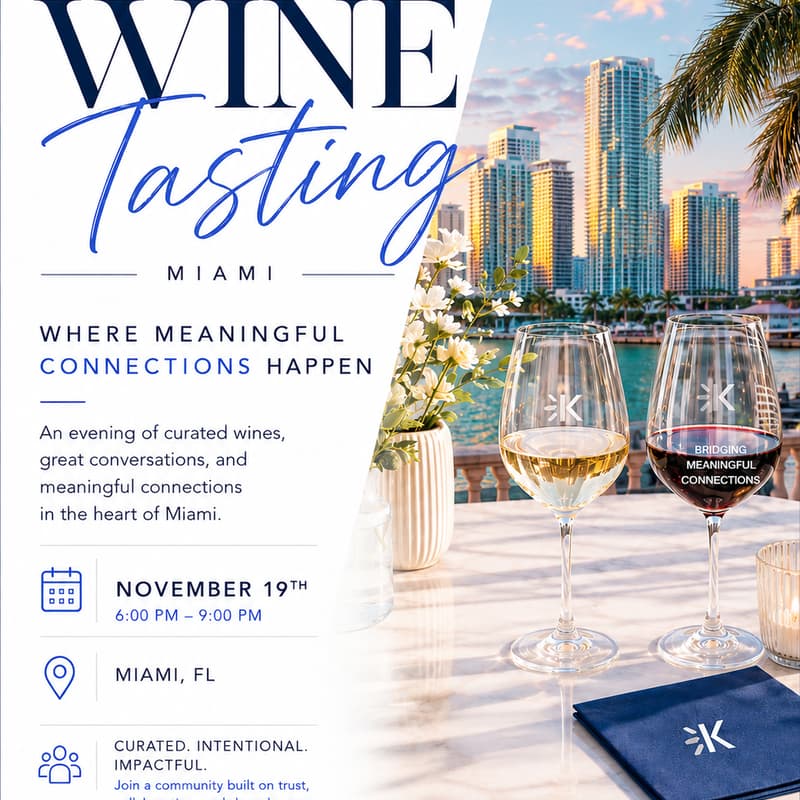 Cover Image for Kontaktsource Fall Wine Tasting Miami