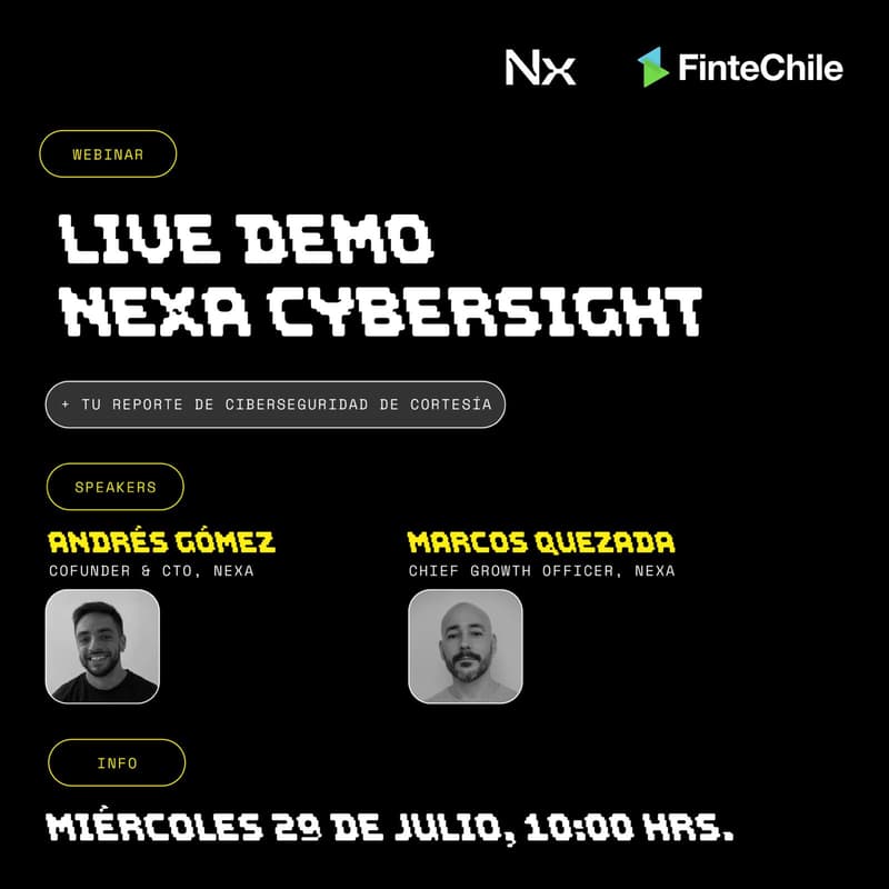 Cover Image for LIVE DEMO: Nx CyberSight & FinteChile