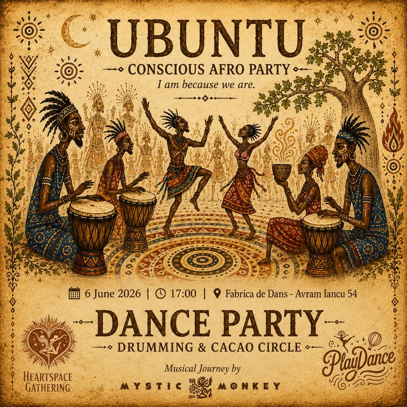 Imagine de copertă pentru UBUNTU 🔥 Conscious Afro Dance Party