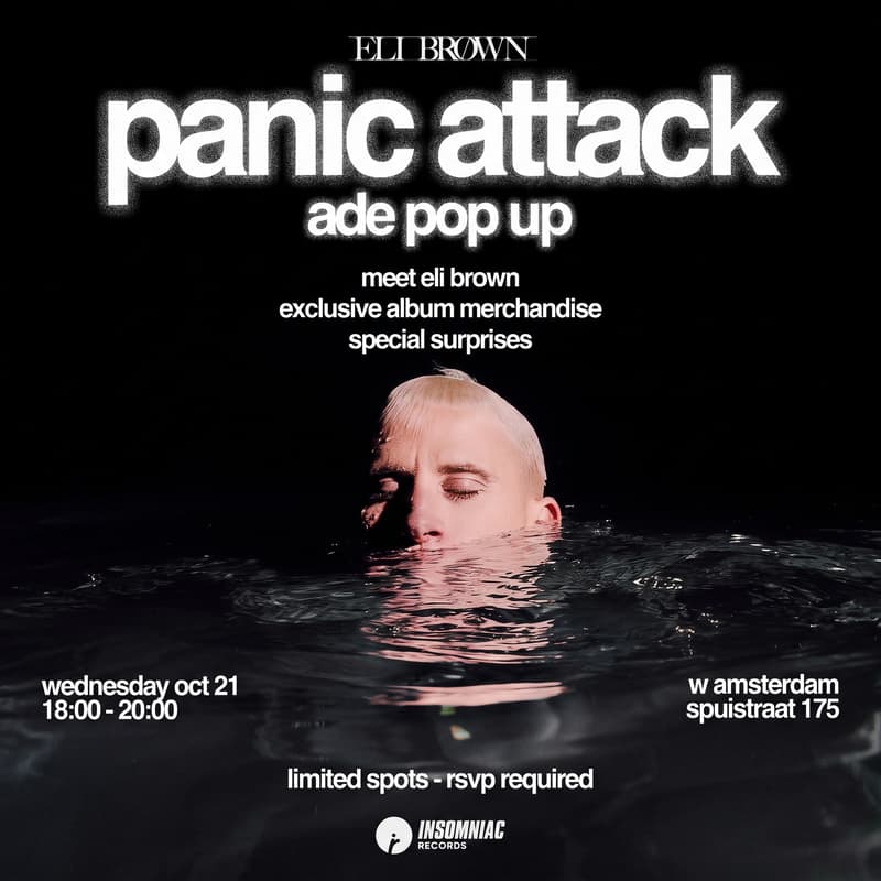 Cover Image for Eli Brown - Panic Attack ADE Pop Up