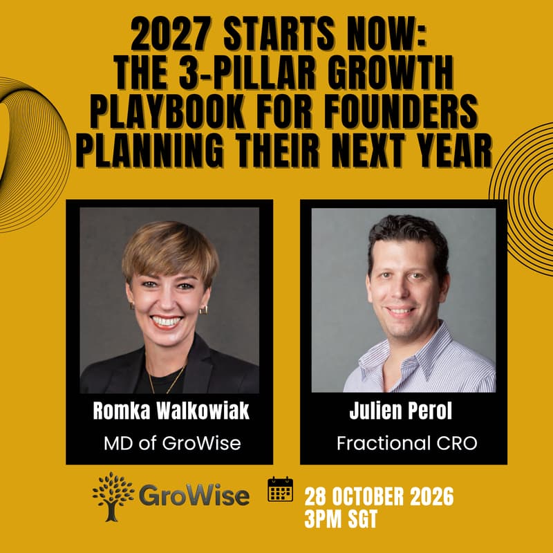 Cover Image for 2027 Starts Now: The 3-Pillar Growth Playbook for Founders Planning Their Next Year