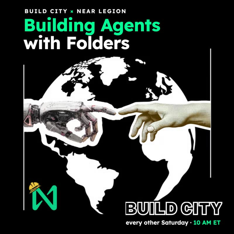 Cover Image for Build City x NEAR Legion: Building Agents with Folders Ep. 3