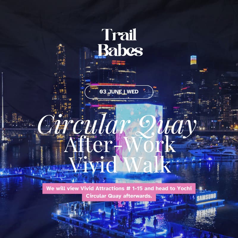 Cover Image for Circular Quay After-Work Vivid Walk