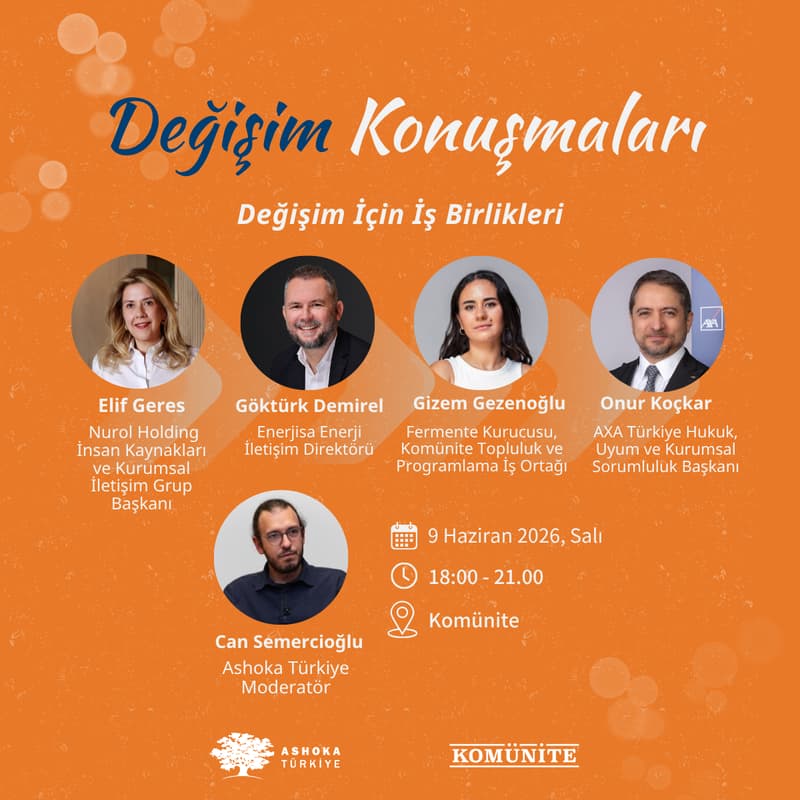 Değişim İçin İşbirlikleri - Değişim Konuşmaları #8 için kapak görseli
