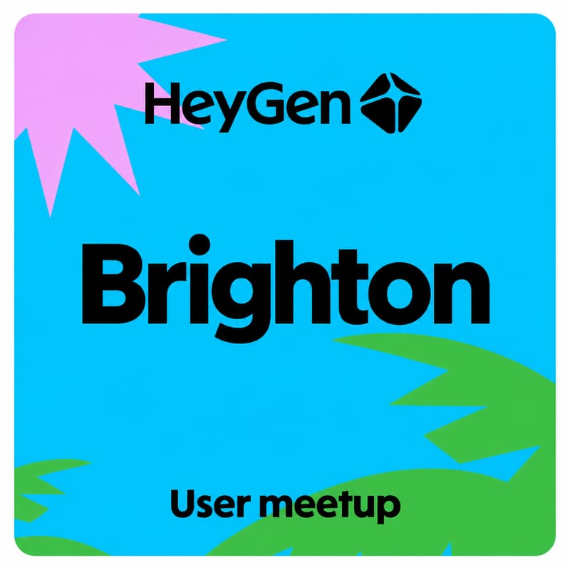 Cover Image for HeyGen User Meetup Brighton
