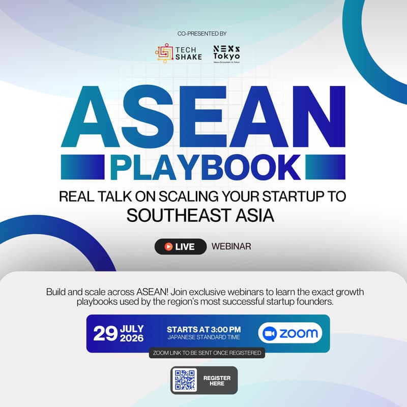 Cover Image for ASEAN PLAYBOOK: Real Talk On Scaling Your Startup To Southeast Asia