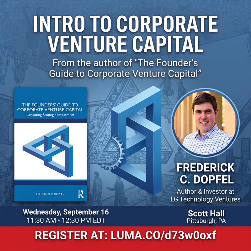 Cover Image for Intro to Corporate Venture Capital